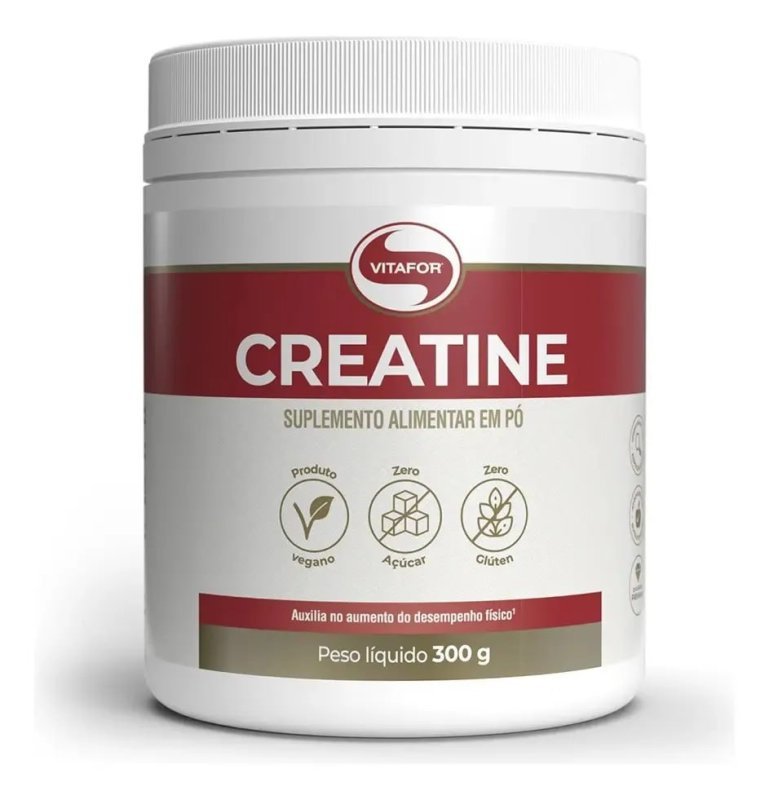 Creatina Monohidratada Vitafor 300g - Sem Sabor