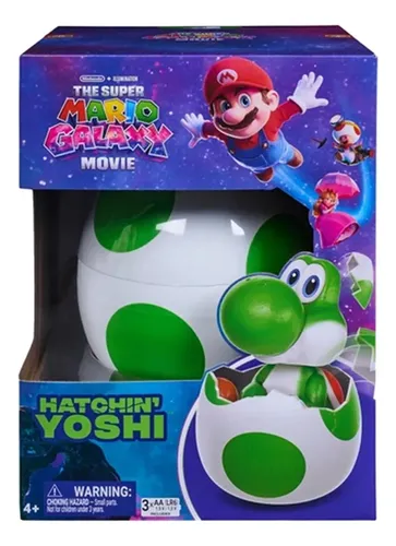 Brinquedo Ovo do Yoshi Chocando
