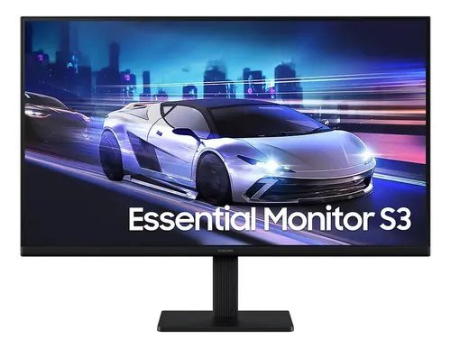 Monitor Gamer Samsung Essential S3, 24" FHD, 120 Hz, HDMI, Preto