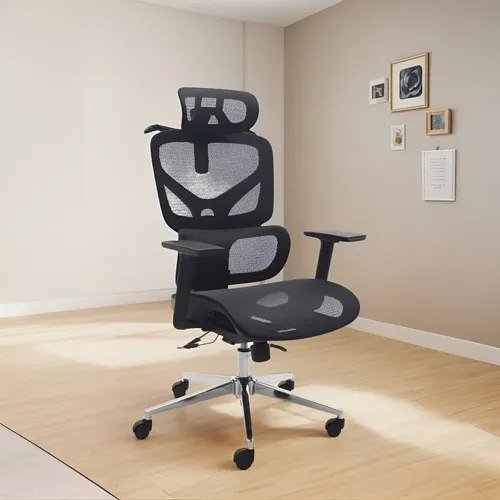 Cadeira Para Escritorio Linha Premium Ajuste De Altura Ergonômica Estofado 100% Respirável