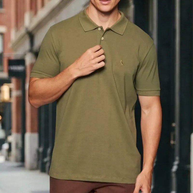 Polo Piquet Classica Reserva Masculina