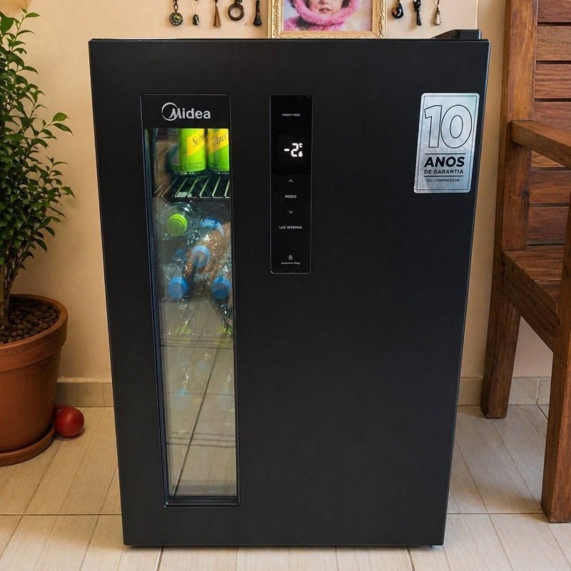 Cervejeira Preta Frost Free 82 Litros Midea