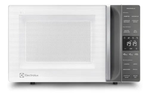 Micro-ondas Electrolux 23L Branco Efficient com Descongelamento Assistido ME23B