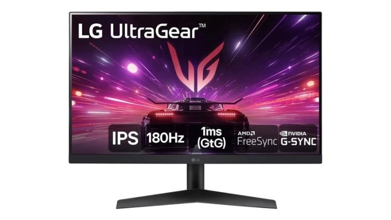 Monitor Gamer LG UltraGear 24” 24GS60F-B IPS Full HD 180Hz 1ms