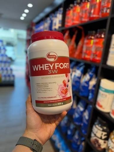Whey Fort 3w Neutro 900g Vitafor