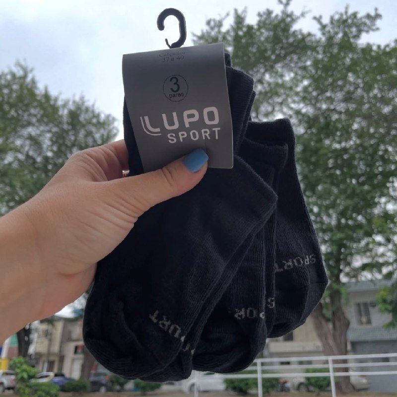 Kit com 10 Pares De Meias Lupo Soquete Invisível Sport + Frete Grátis