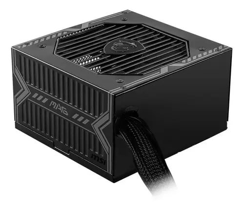 Fonte 650w Msi Mag 80 Plus Cor Preto