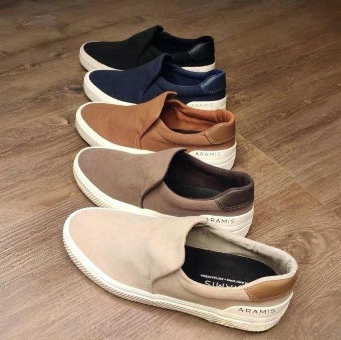 Tênis Masculino Casual Aramis Daily Slip Confortável Moderno