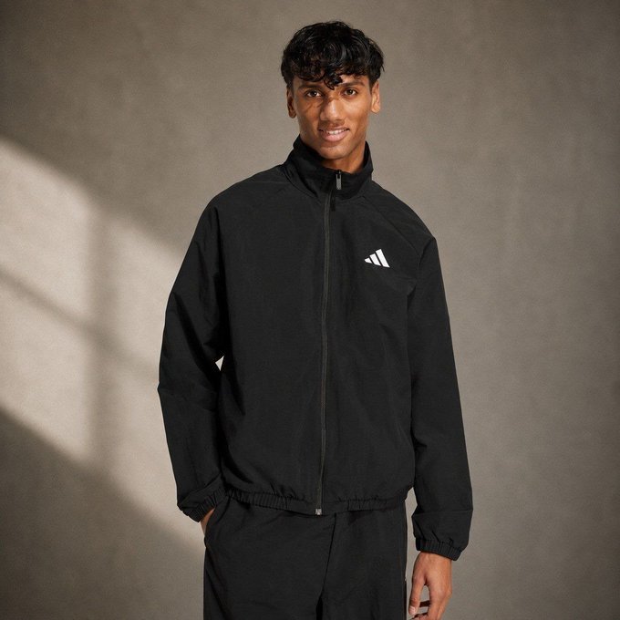 Jaqueta Adidas Corta-Vento Essent. + Frete Grátis