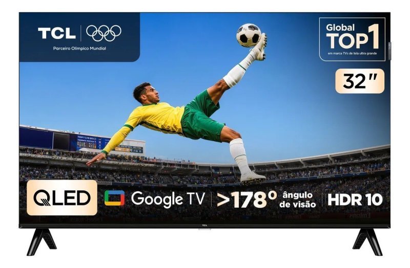Tcl Qled Smart Tv 32 32s5k Fhd Google Tv