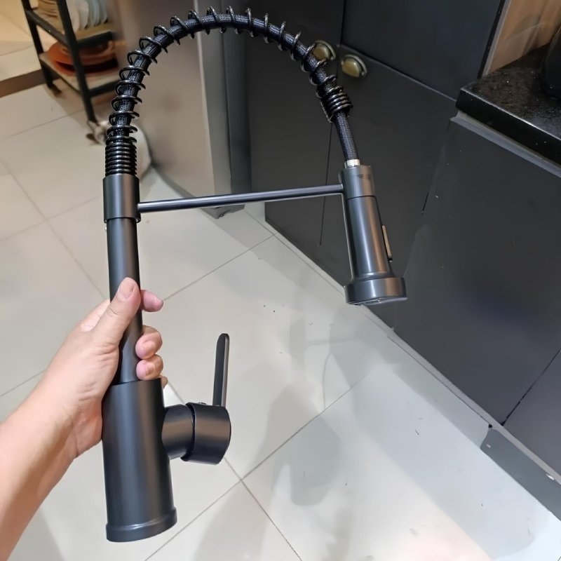 Torneira Cozinha Gourmet Bancada Flexível