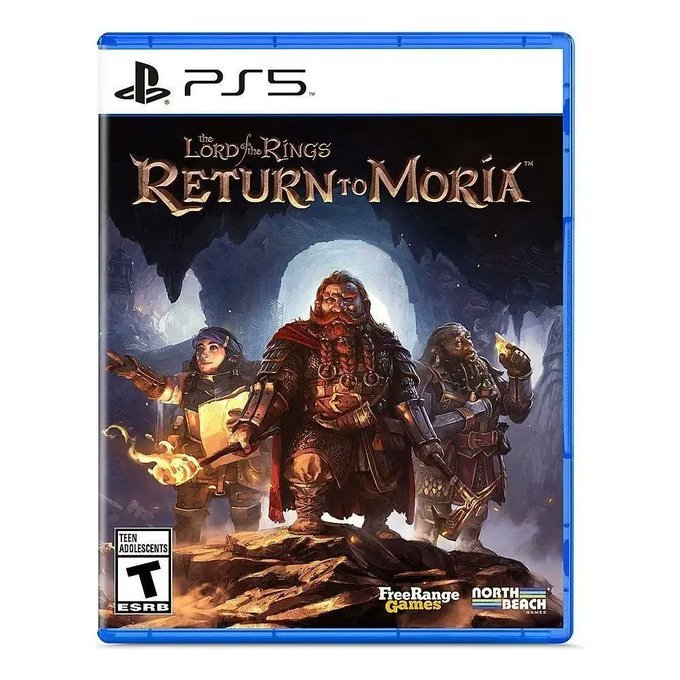 The Lord Of The Rings: Return To Moria PS5 Mídia Física + Frete Grátis