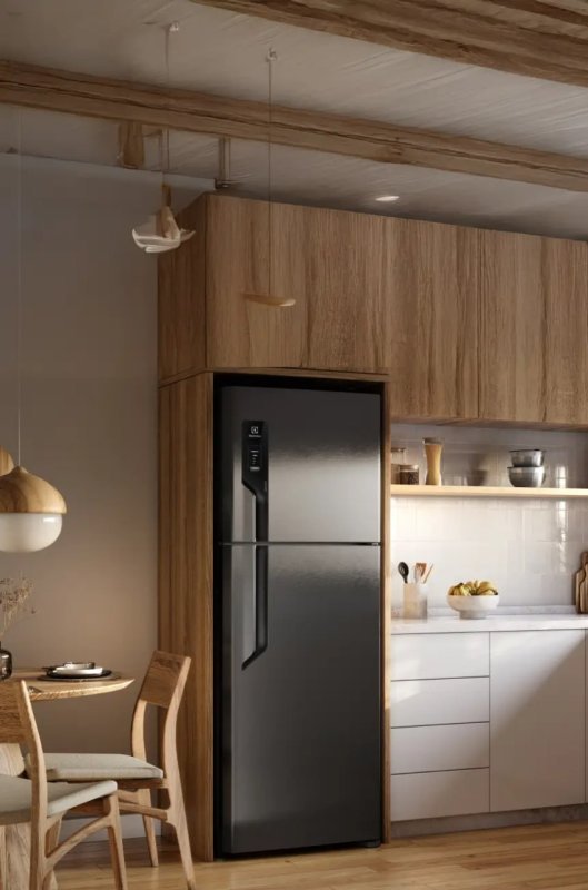 Electrolux Frost Free 480L AutoSense Duplex Black Inox Look