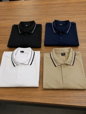 Kit 4 Camisa Gola Polo Piquet Masculina Slim Casual Algodão
