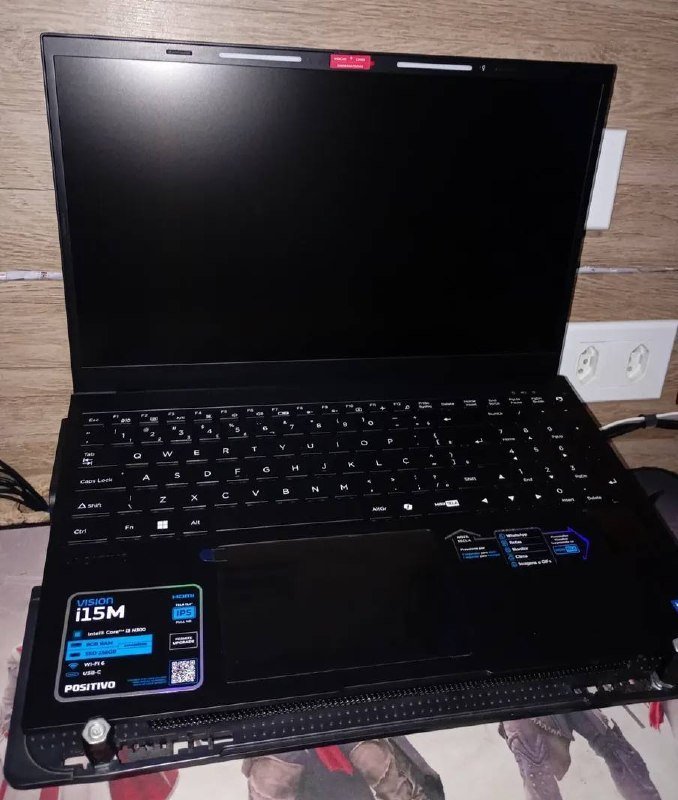 Notebook Positivo Vision i15M (Intel Core i3 N300, 8GB, SSD 512GB)