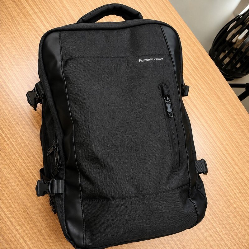 Mochila masculina impermeável com capacidade ampliada