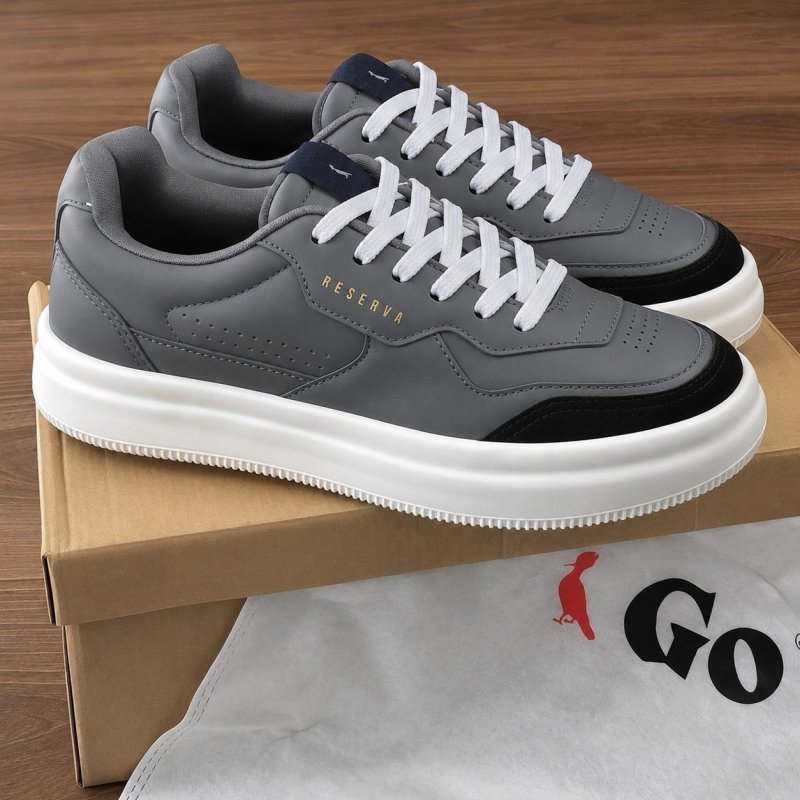 Tênis Reserva Masculino Casual Cano Baixo Antiderrapante