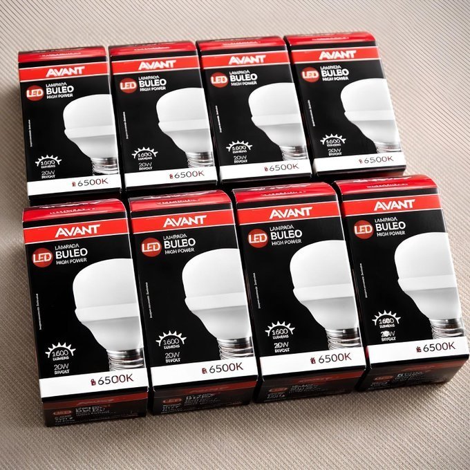 Kit com 10 Lâmpadas Led 20W 6500K Avant + Frete Grátis