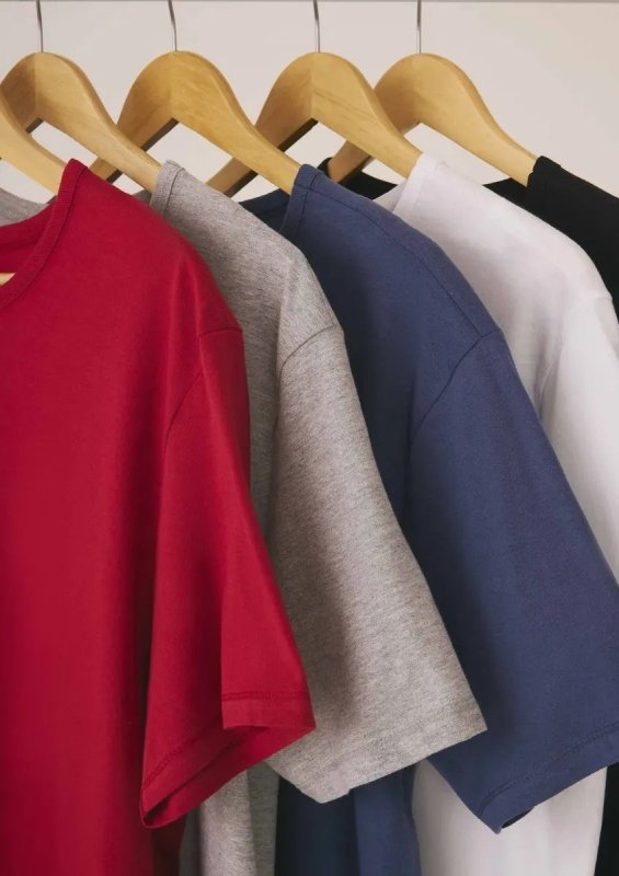 Kit Com 5 Camisetas Masculinas Básicas Slim Hering Adulto