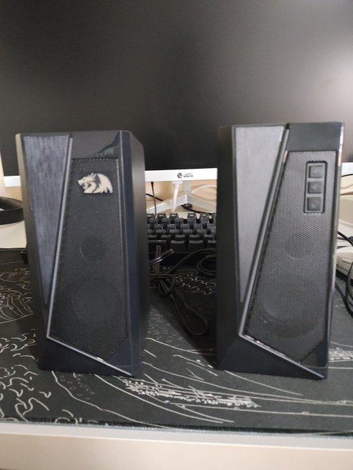 Caixa de Som Redragon Anvil RGB Preto