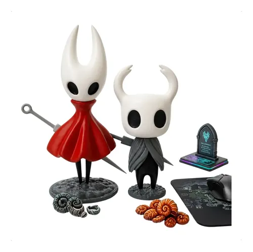 Action Figure Hollow Knight e Hollow Knight Silksong