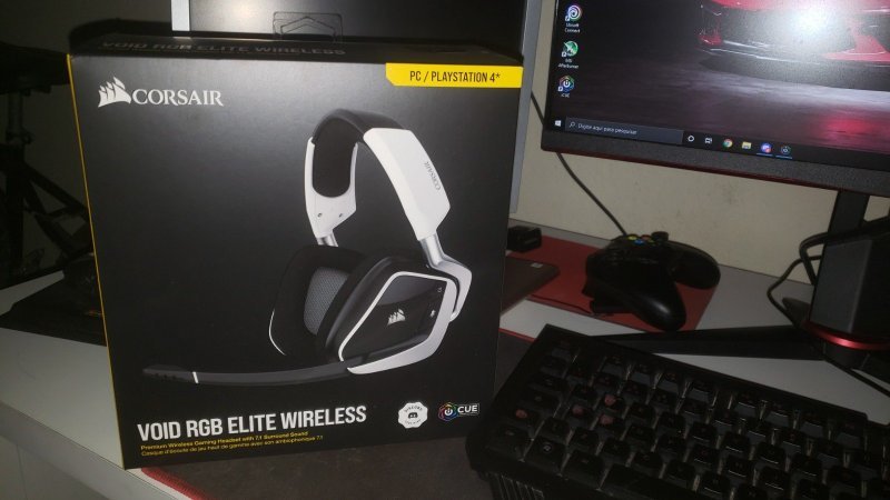 HEADSET GAMER CORSAIR VOID RGB ELITE WIRELESS