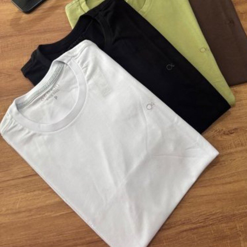 Camiseta Básica Ogochi Masculina Lisa Tecido Premium Oficial (P ao XGG)