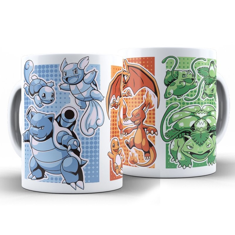 Caneca Cerâmica Pokémon