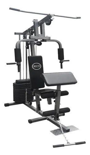 Estação De Musculação Com 80kg Aparelho Ginastic
