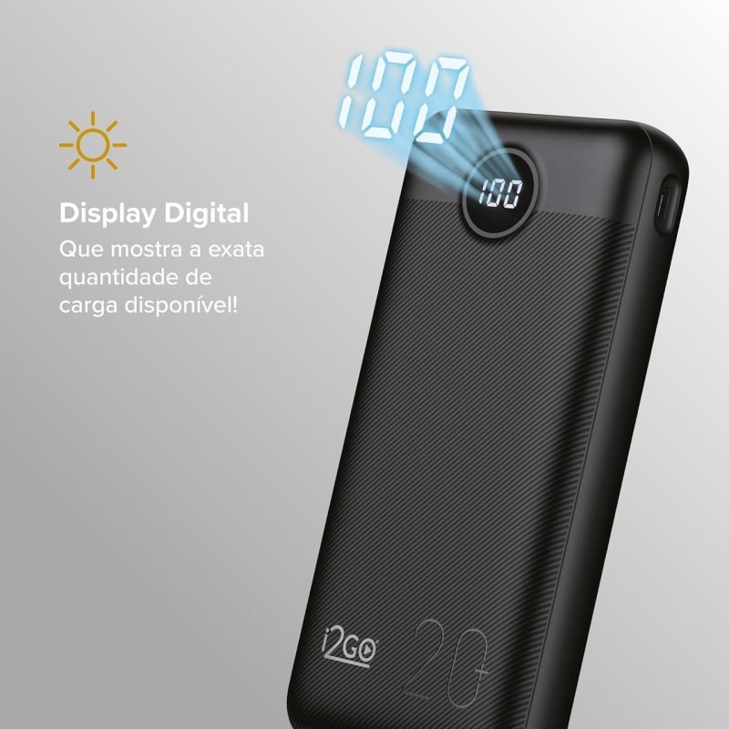 Power Bank i2GO PRO 20.000mAh 20W