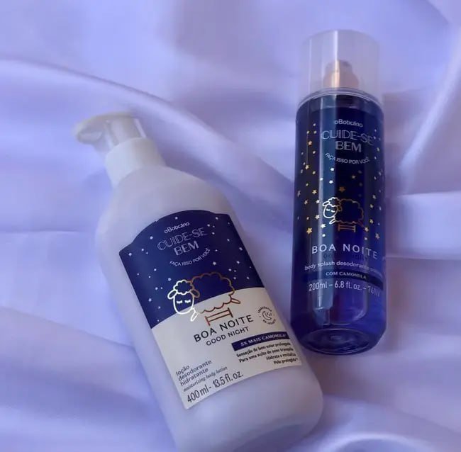 Kit Cuide-se Bem Boa Noite Body Splash 200ml + Hidratante Desodorante Corporal 400ml