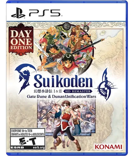 Suikoden I&II HD Remaster Gate Rune and Dunan Unification Wars