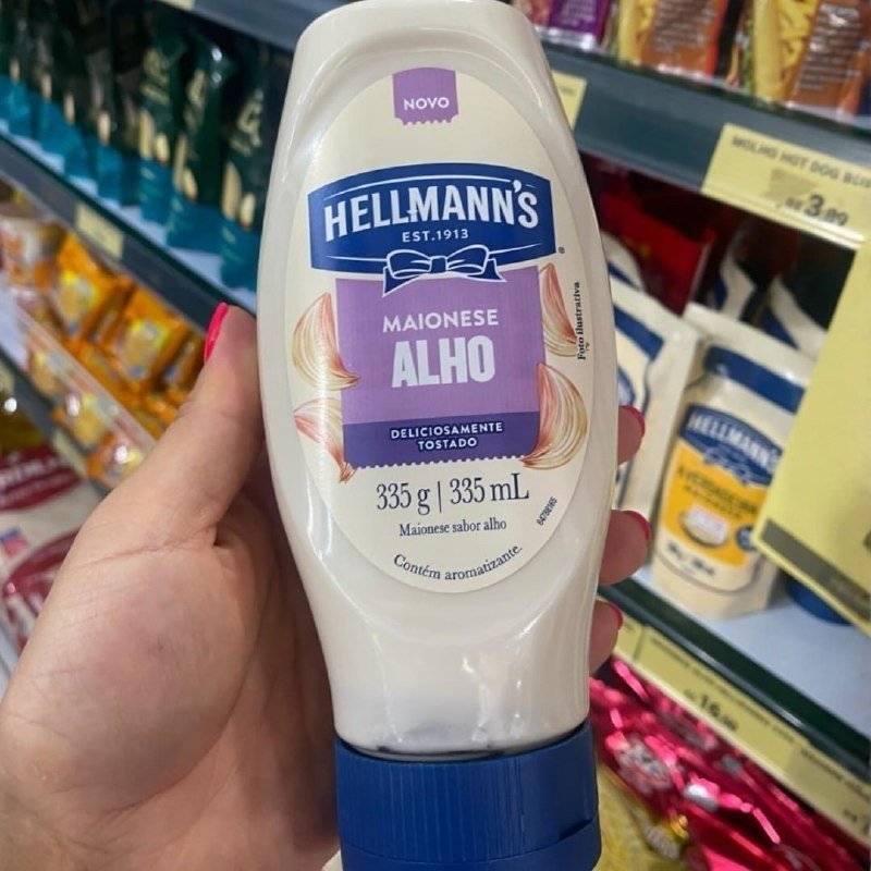 Hellmann's Maionese Alho 335gr