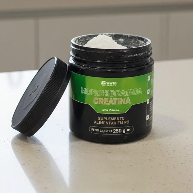 Creatina 100% Pura 250g Growth Supplements