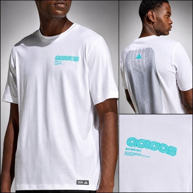 Camiseta Estampada Motorsport Burnout adidas