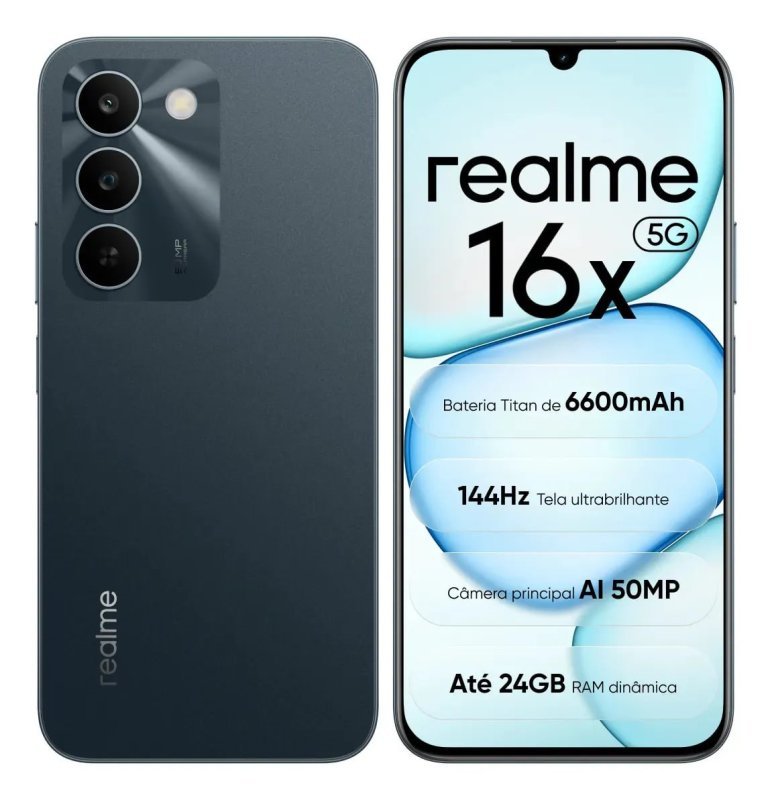 Celular Smartphone Realme 16x 5g 128gb 4gb Ram