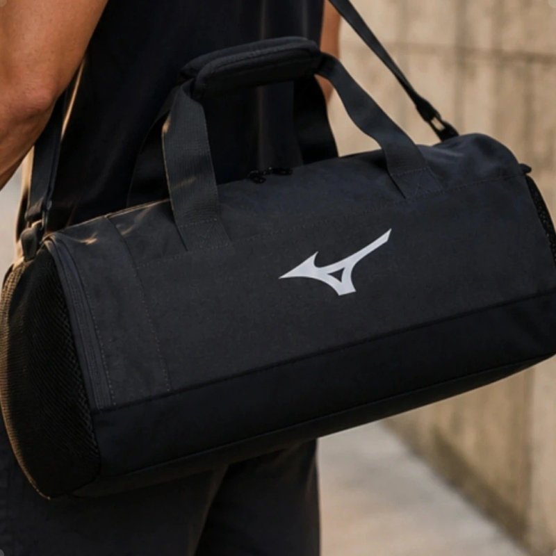 Mala De Treino Mizuno Gym Cor Preto + Frete Grátis