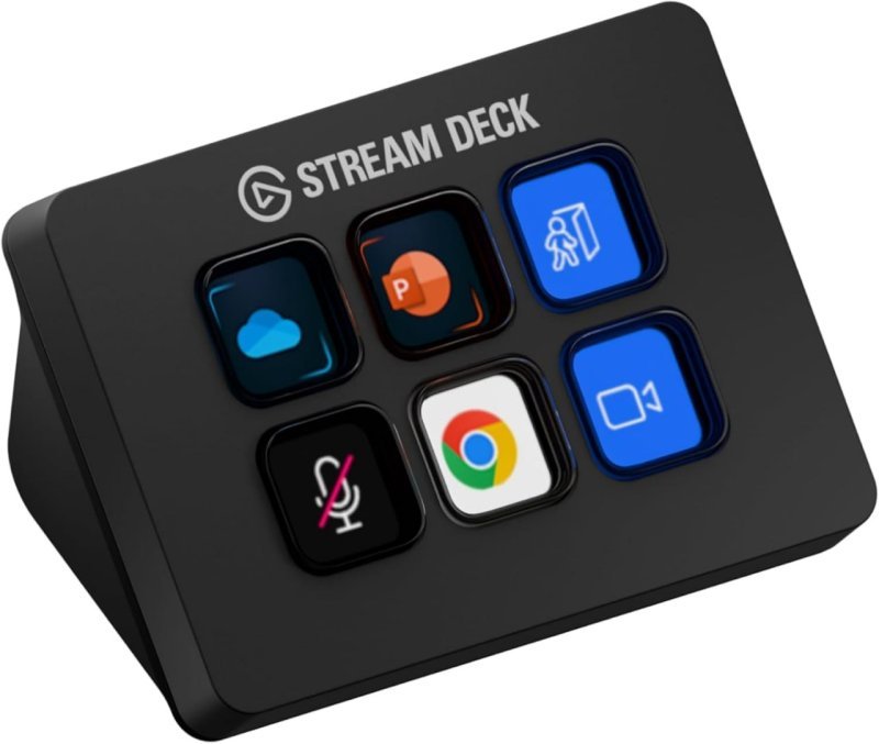 Stream Deck Elgato Mini, 6 Teclas Personalizáveis de LCD