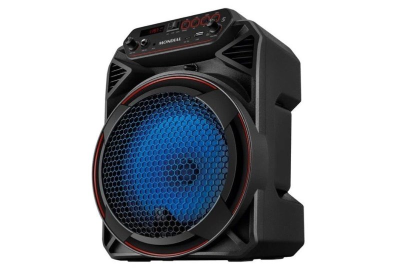 Caixa Amplificada MONDIAL Preto, 150W Rms, Bivolt Cm-150