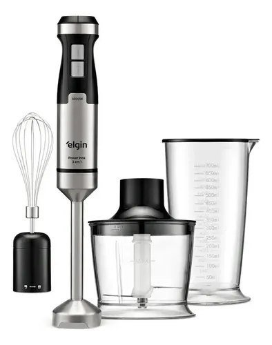 Mixer Power Inox 3 Em 1 Elgin 1.000w 127v
