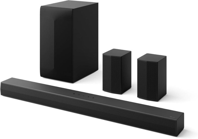 Home Theater Soundbar LG S60TR 440W RMS 5.1 Canais