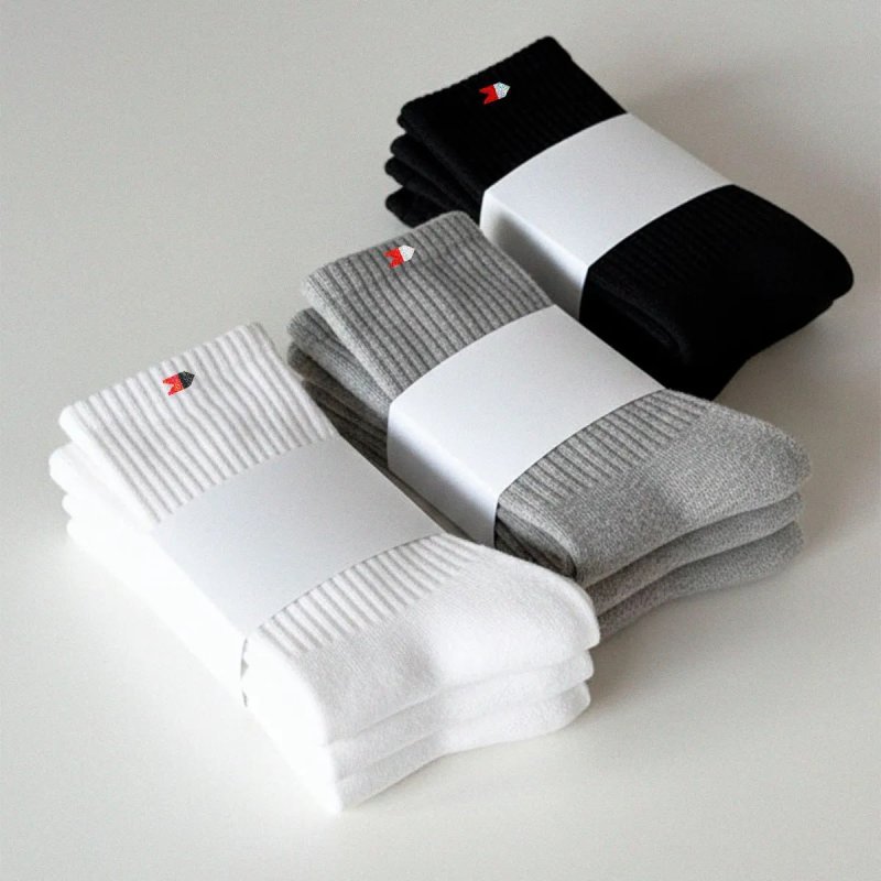 Kit 15 Pares de Meias Sport Algodão Cano Médio – Sandrini