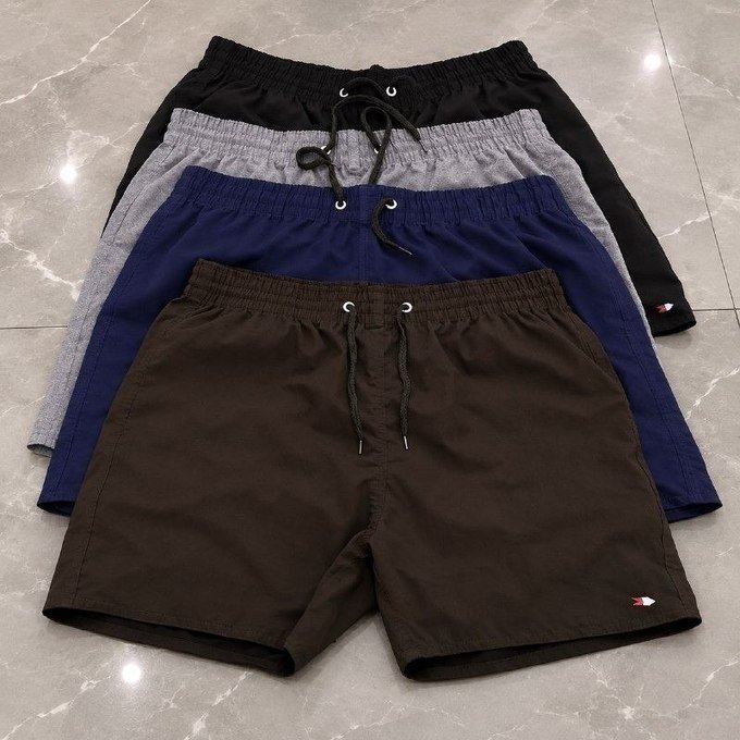 Kit 4 Bermuda Shorts Tactel Sandrini Elastano Academia Praia