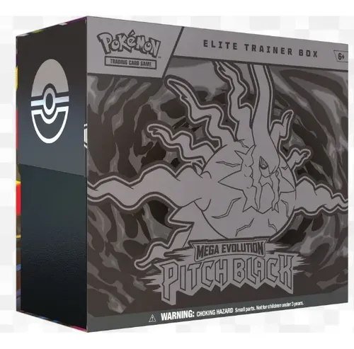 Jogo De Tabuleiro Pokémon Tcg Mega Evolution Pitch Black Eli