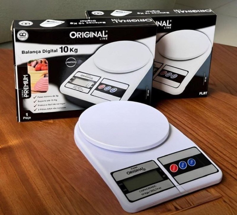 Balança Digital De Precisão 10kg Davely Cook