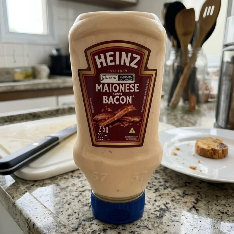 Heinz Maionese Bacon 215g + Frete Grátis