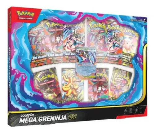 Box Pokémon TCG Mega Greninja Ex