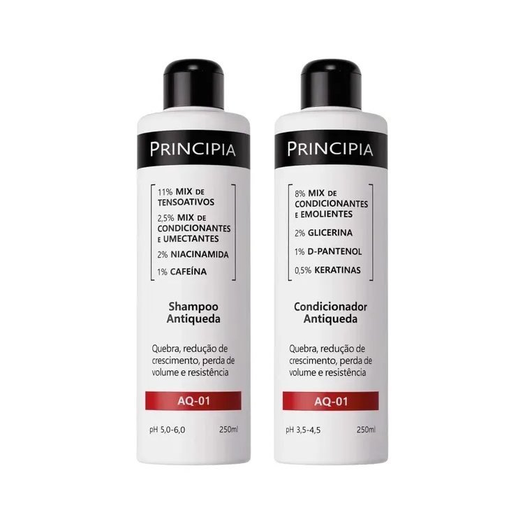 Principia Kit Shampoo E Condicionador Antiqueda Aq-01