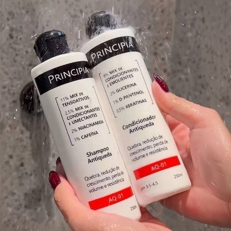 Kit Shampoo E Condicionador Antiqueda Aq-01