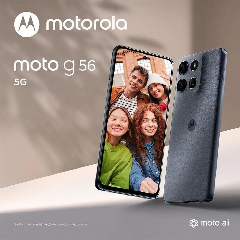 Motorola Moto G56 5G 256GB 8GB RAM + 16GB RAM Boost